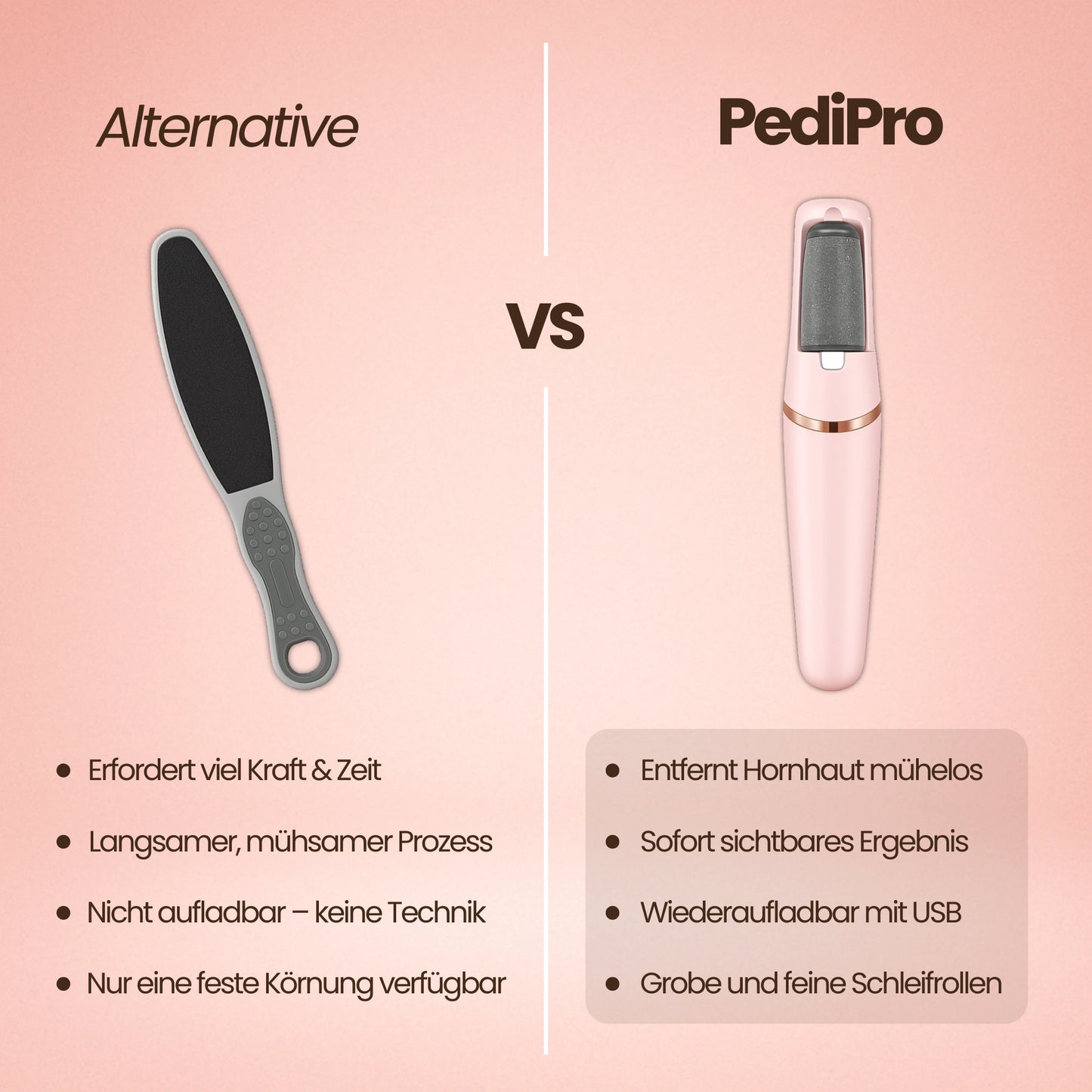 PediPro™ - Glatte Füsse in 2 Minuten