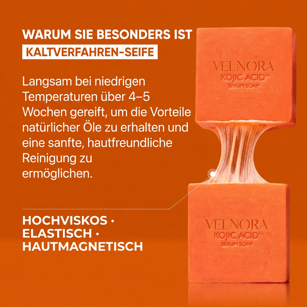 KojiGlow - Kojic Acid Kurkuma Serum Seife